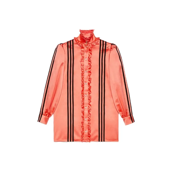 Adidas X GUCCI Shirts Women's Orange Pink-0