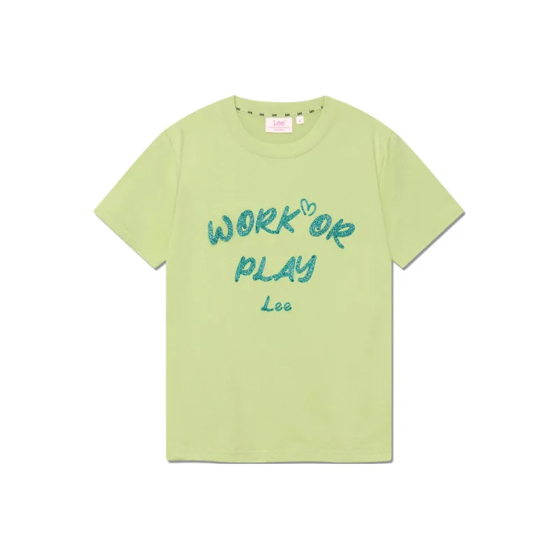 Lee T Shirt Women's Light Green-0