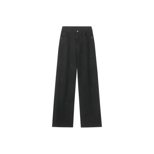 FUMBLE Jeans Unisex Washed Black[Stretch Strengthened 3.0]