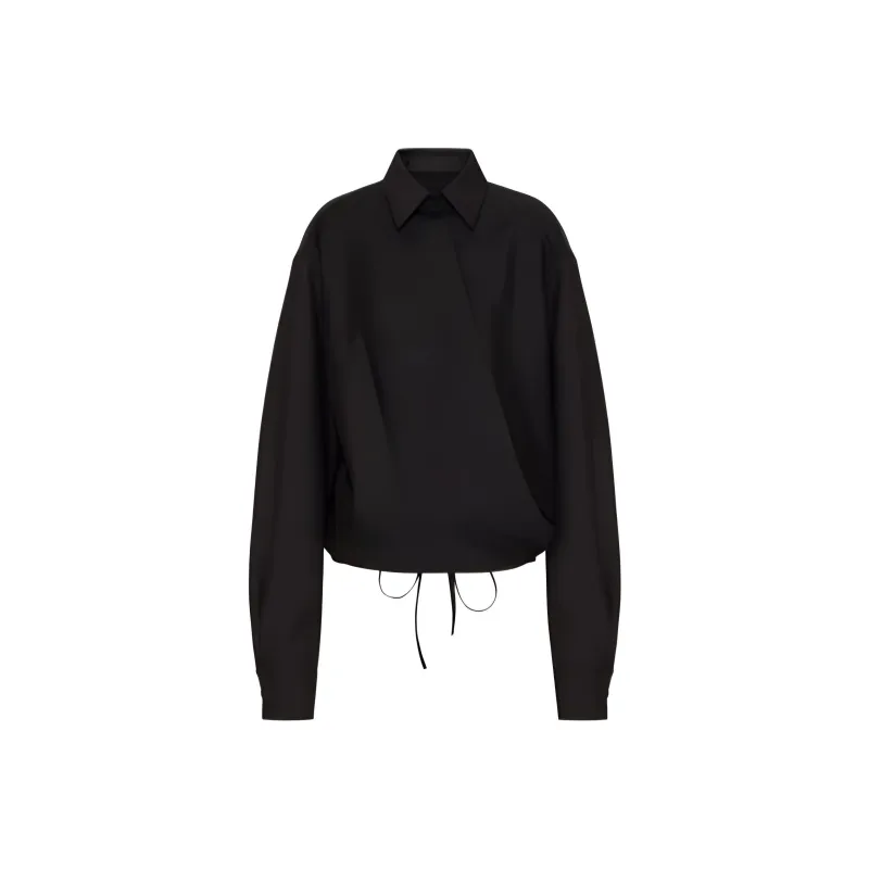 Valentino Techno Light Straight Hem Shirt-0