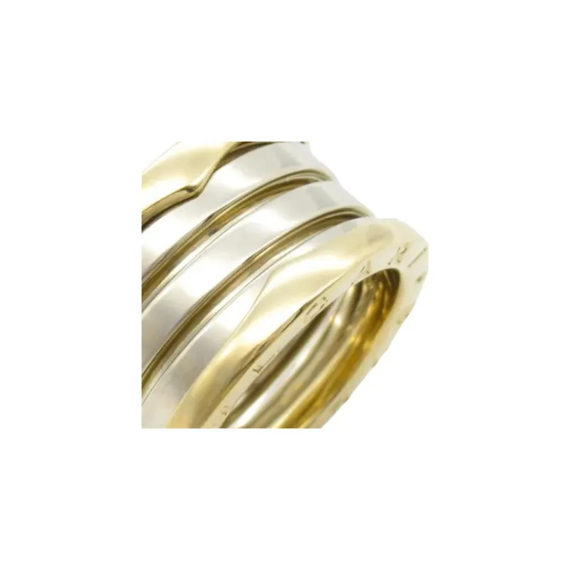 BVLGARI 2010s 18K Yellow And White Gold Limited Edition B.Zero1 Ring-2