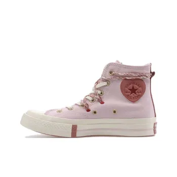 Converse CHUCK TAYLOR Anti Slip Wear Resistant High Top Canvas Shoes Unisex Pink