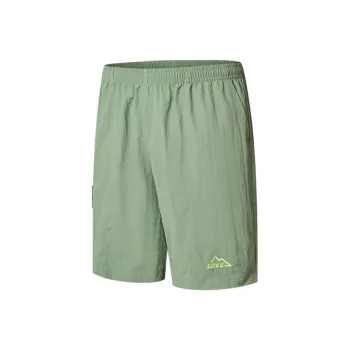 Erke Casual Shorts Men's Turquoise Blue Green