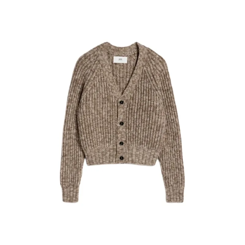AMIPARIS Paris Long Sleeved Knitted Cardigan-0