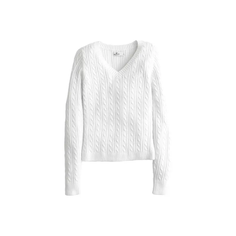 Hollister Knitwear Women's White-0