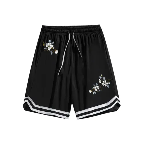 NAXUSTO Casual Shorts Unisex Absolute Black