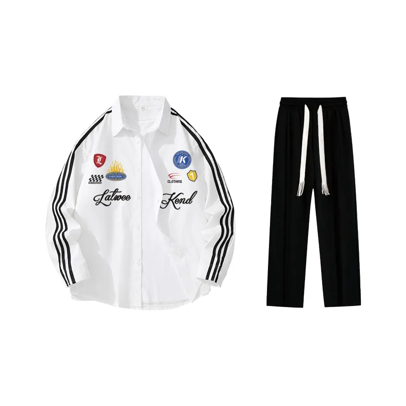 LA'T.WEEKEND Shirt Matching Set Unisex-6