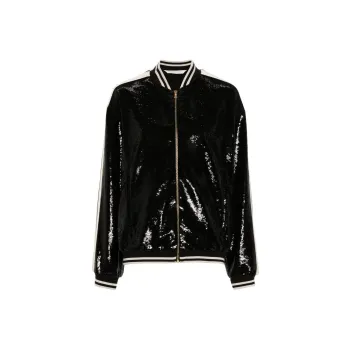 PALM ANGELS Sequinned Bomber Jacket