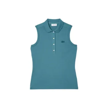 LACOSTE Polo Shirt Women's Lake Blue