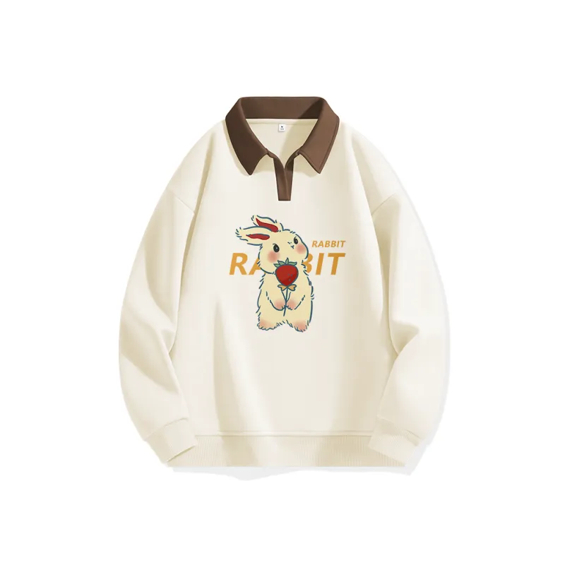 Cotton Sweatshirts Women's-6