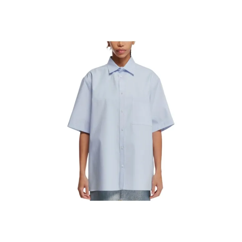 DARKPARK Straight point Collar Cotton Shirt-0