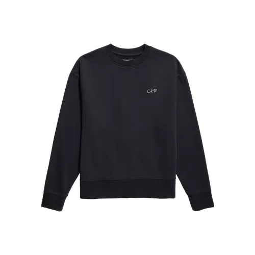 Calvin Klein JENNIE Series Sweatshirts Women's Space Black