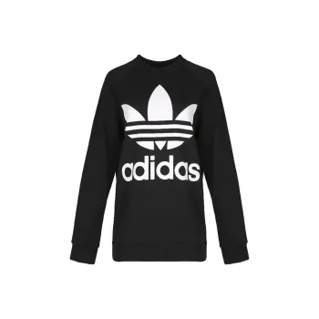 Adidas Originals OVERSIZED SWEAT Sweatshirt Women's Black