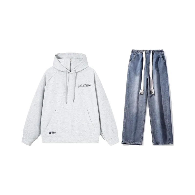 Airwalk Sweatshirt Sets Unisex-63