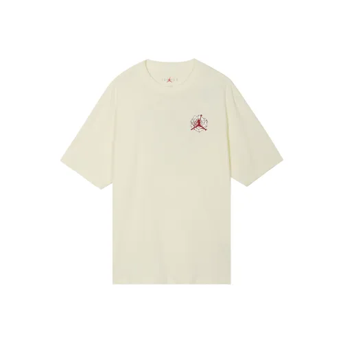 Jordan Set in Sleeve T Shirt Women's Ecru Asia Version