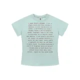 Light Blue Base with Red Text