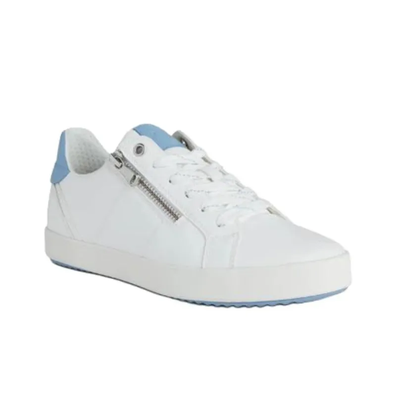 GEOX Blomiee Low Top Skateboard Shoes Women's White-2