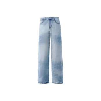 PENTAGONAL HEART Jeans Men's Light Blue