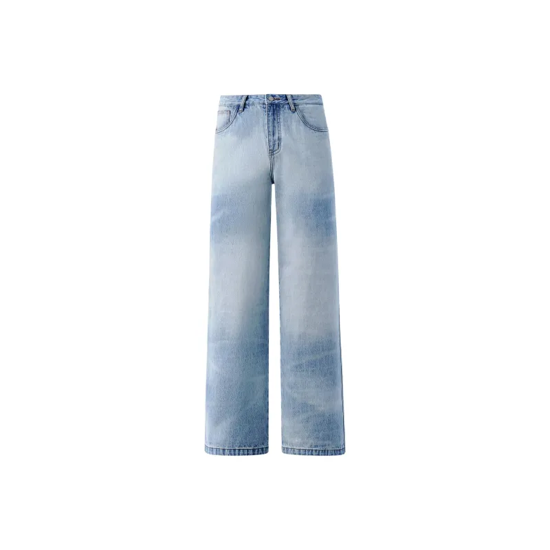 PENTAGONAL HEART Jeans Men's Light Blue-0