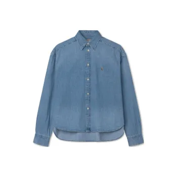 Polo Ralph Lauren Logo-embroidered Denim Shirt