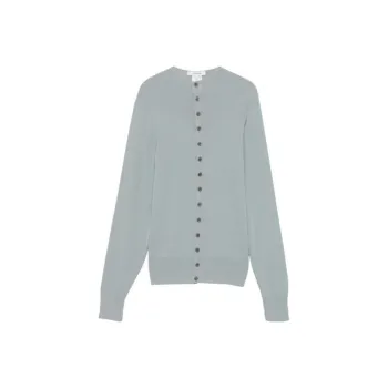 Lemaire Fitted Seamless Cardigan 'Cloud Blue'