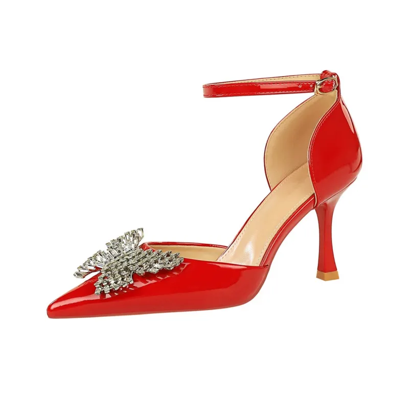 YAFEI XUANYU Slim Heel High Heels 8CM Women's-8
