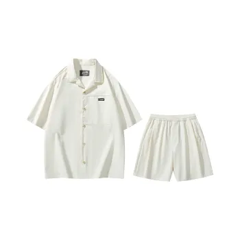 K bird Short Sleeved Shirt Set Unisex