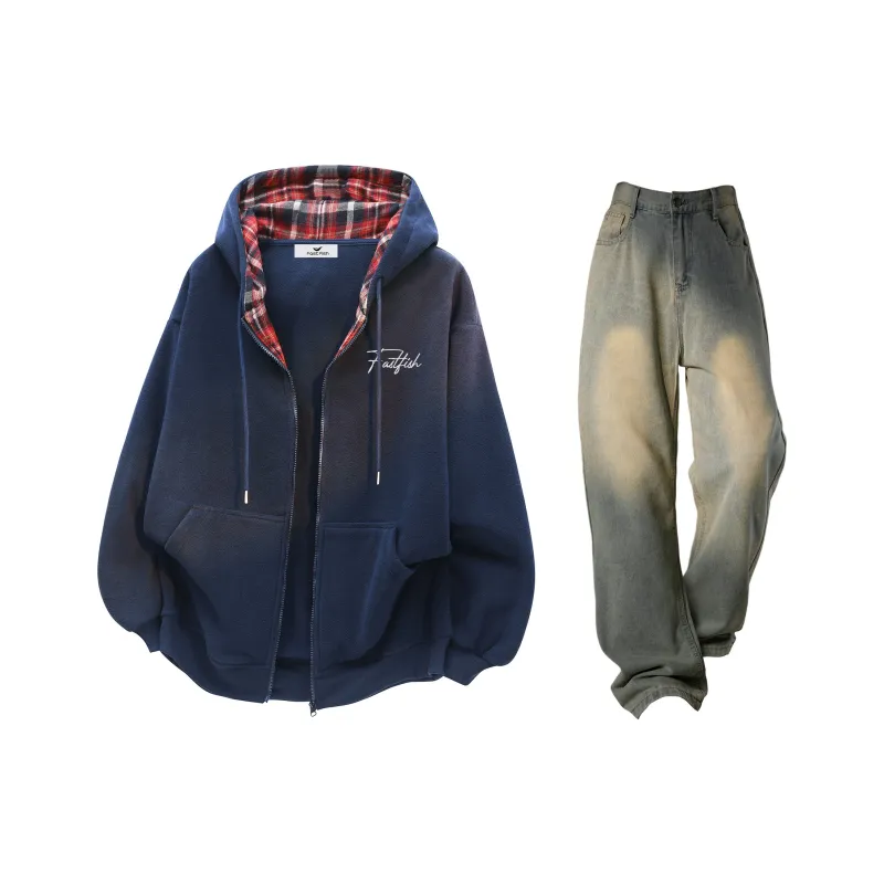 FASTFISH Sweatshirt Sets Unisex-4