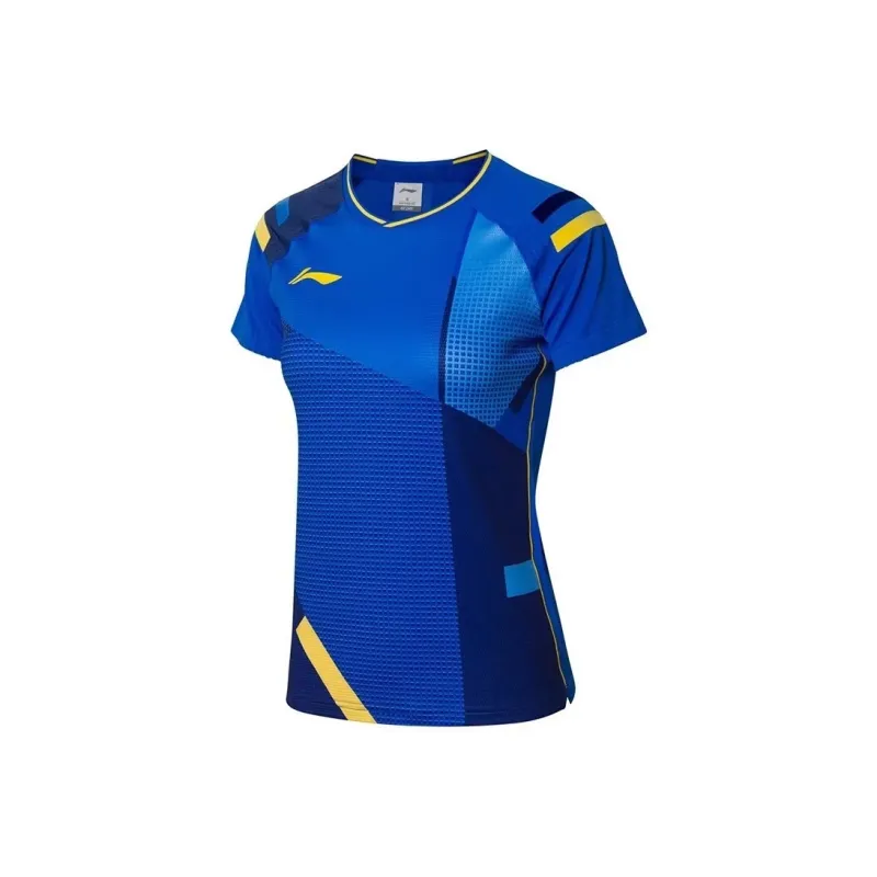 LINING T Shirts Women's Blue-0