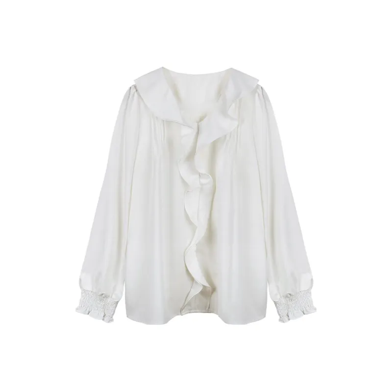 Migu Shirts Women's Light Dust, White-0