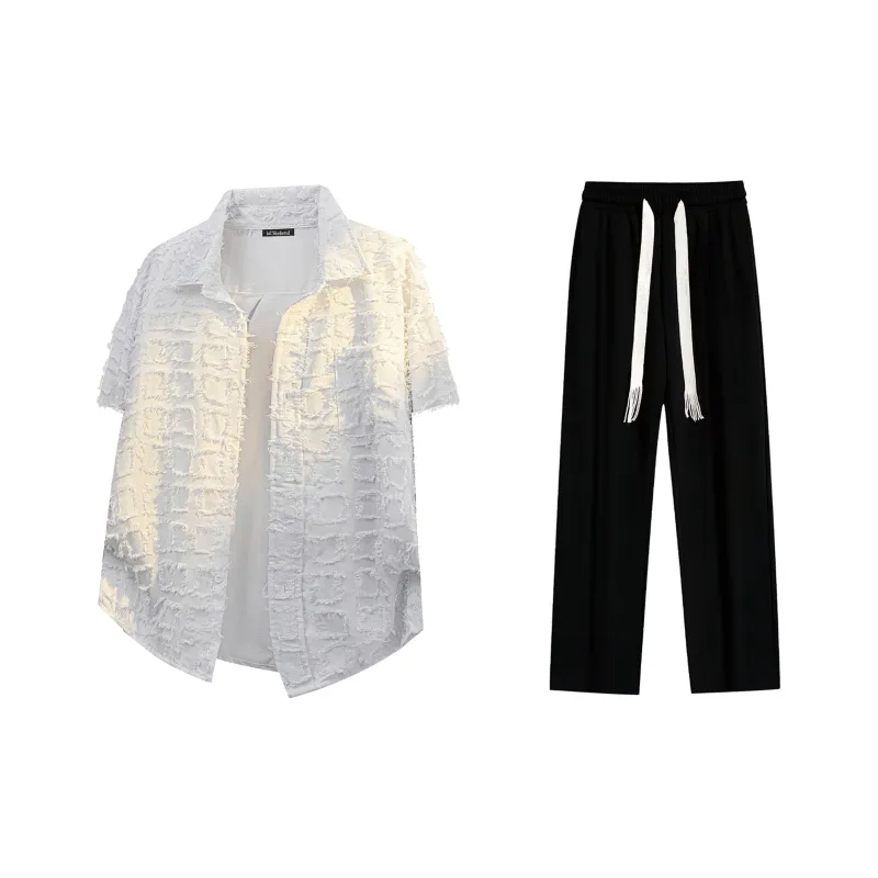 LA'T.WEEKEND Shirt Matching Set Unisex-2
