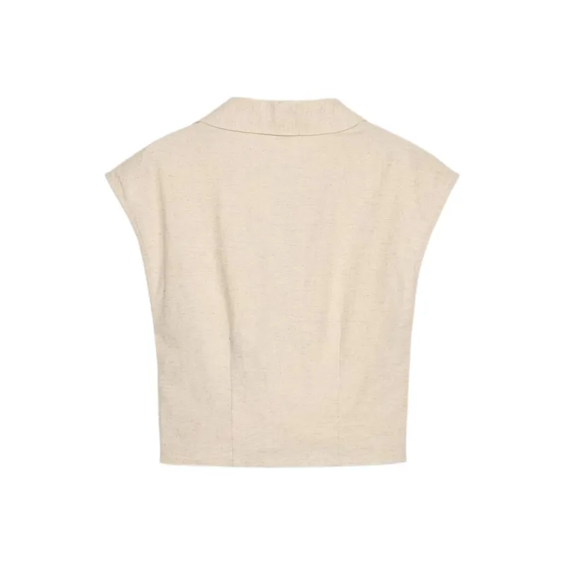 ZARA Shirts Women's Light Beige-1