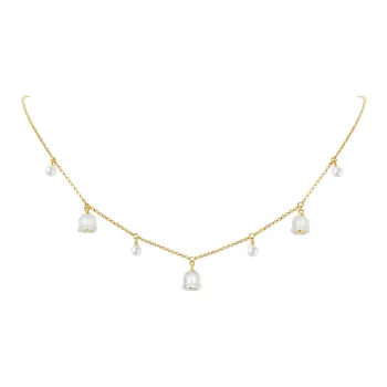 Lola Rose Copper Alloy Necklaces Women's White