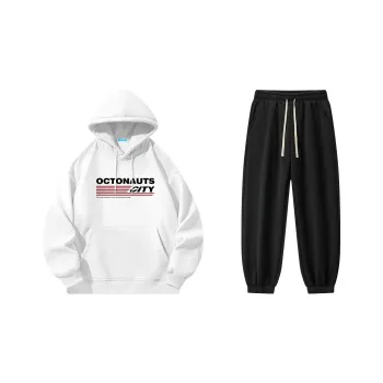Small Columns Under The Sea Sweatshirt Set Unisex