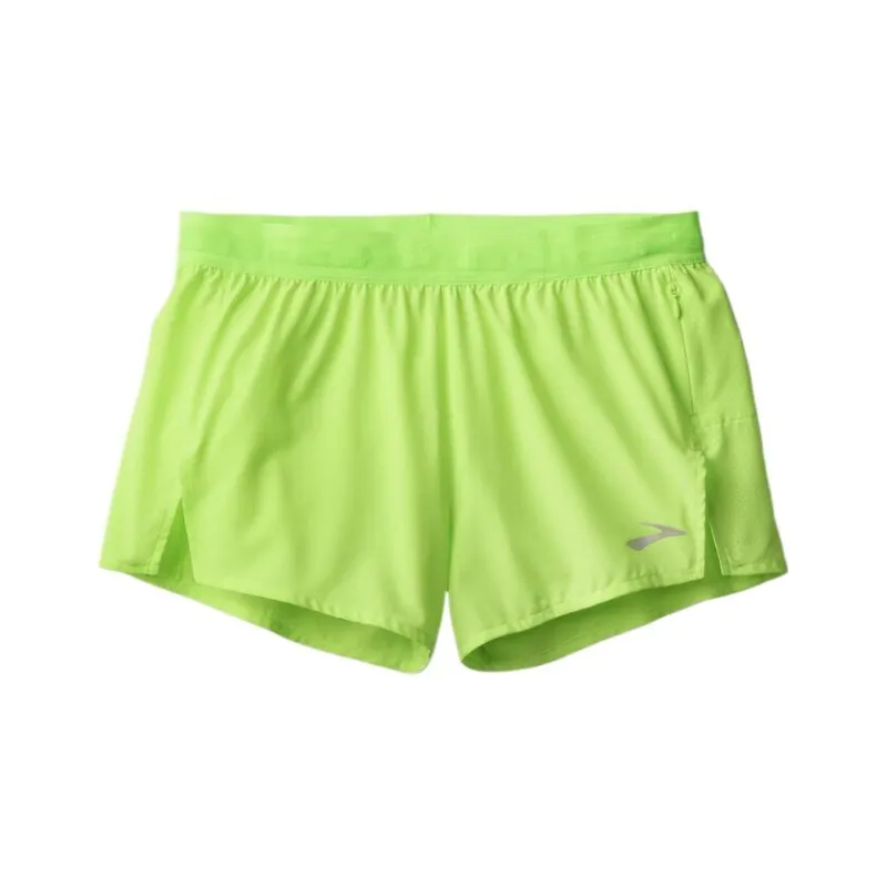 Brooks Casual Shorts Men's Neon Green-0