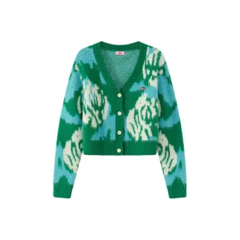 CHUU 24FW Knitted Fabric Cardigan Women's