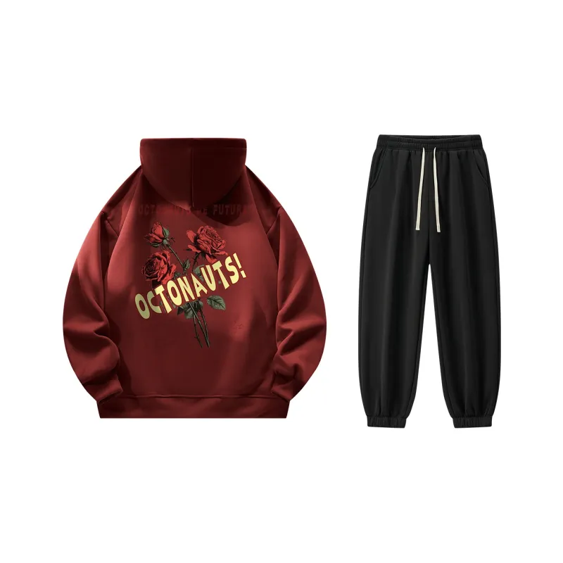 Small Columns Under The Sea Sweatshirt Set Unisex-11