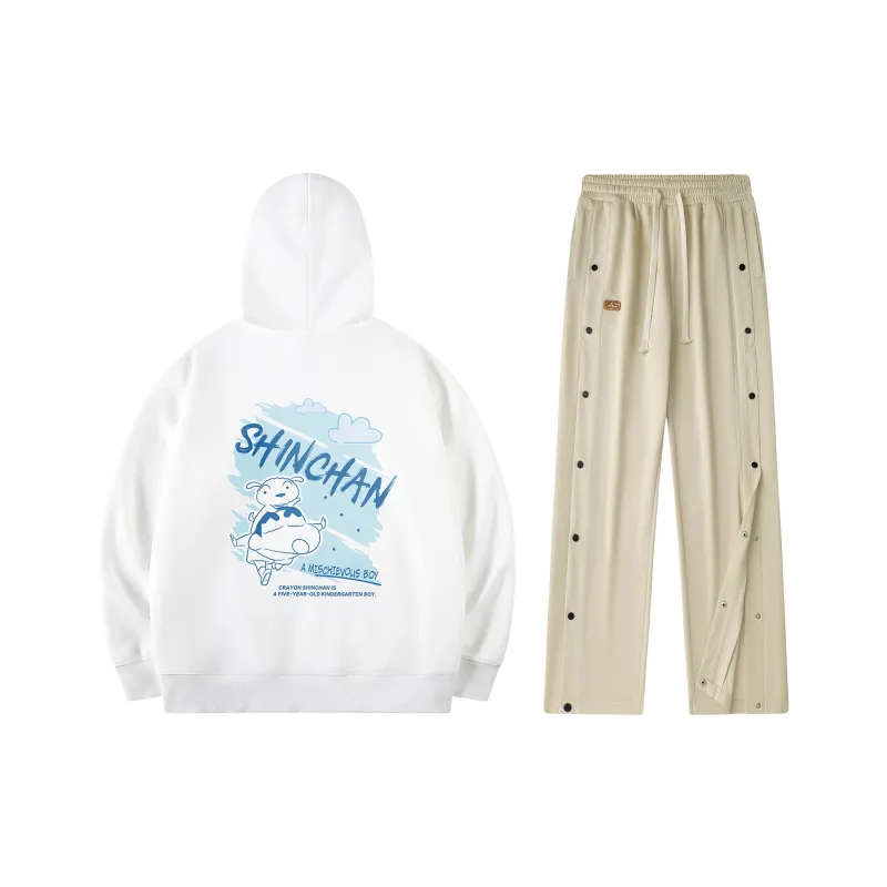 Crayon Shinchan Sweatshirt Set Unisex-24