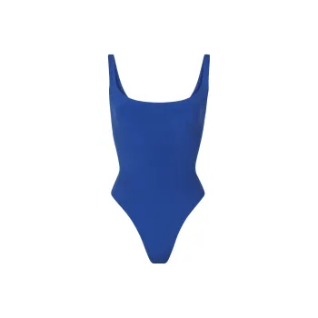 SKIMS FITS EVERYBODY SQUARE NECK BODYSUIT Jumpsuit Women's SAPPHIRE/Sapphire