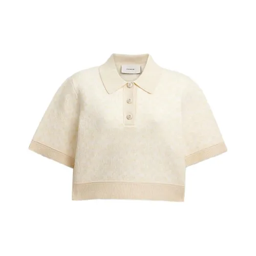 COACH Polo Shirts Women's Beige