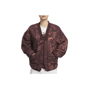 Nike Naomi Osaka Jackets Coats Women's Burgundy