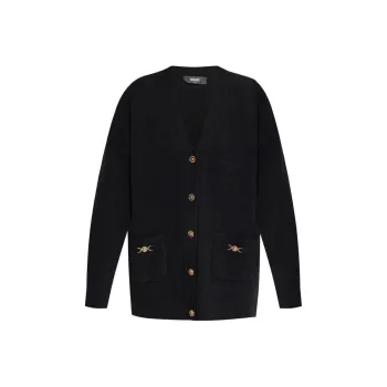 VERSACE Button Up Knitted Cardigan