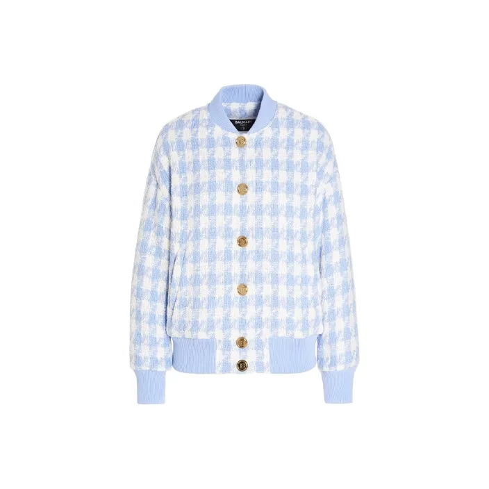 BALMAIN Jackets Women's Blue-0
