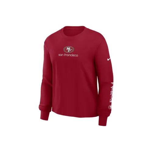 Nike San Francisco 49ers Boxy Women's Nike Nfl Long Sleeve T Shirt