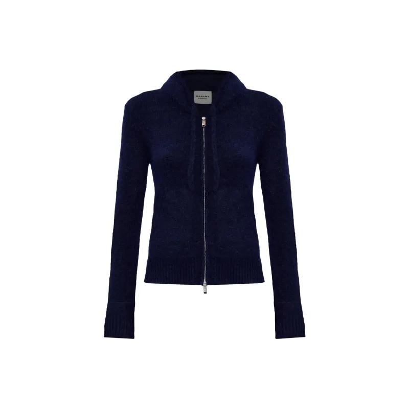 ISABEL MARANT ETOILE Milly Zipped Drawstring Cardigan-0