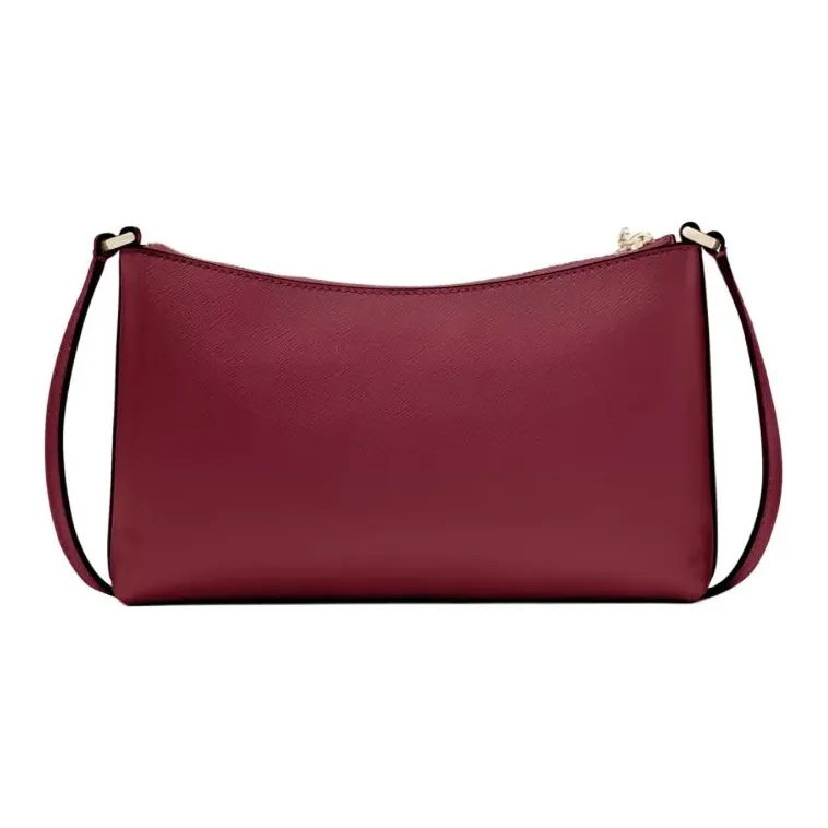 Kate Spade Leather Crossbody Bag, Shoulder Bag Small Size Women's Blackberry Jam-2