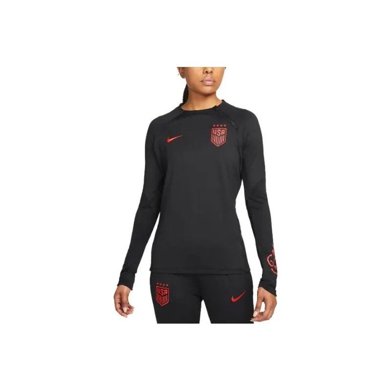 Nike USA Soccer Team Olympic Series Raglan Sleeve T-Shirt Women's Black-0