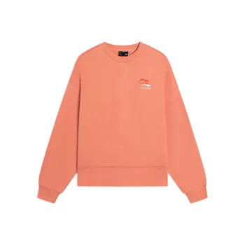 LINING Sports Life Collection Sweatshirts Women's Sand Orange