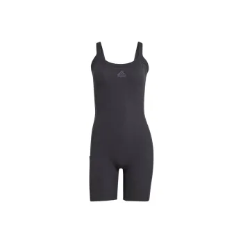 Adidas Lounge Ribbed Bodysuit Bodysuits Women's Black