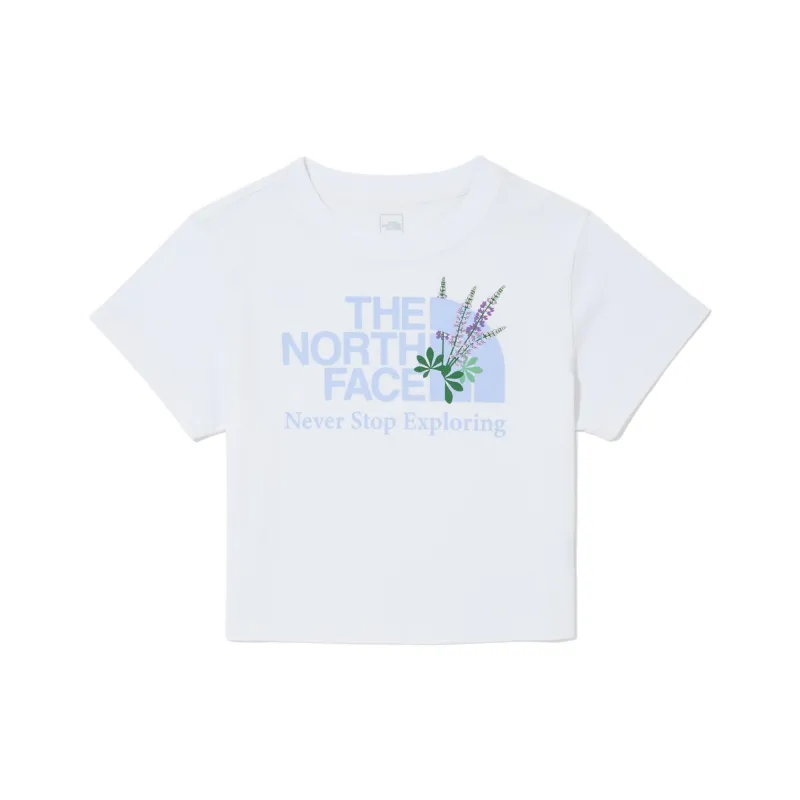 THE NORTH FACE Regular T Shirt Women's White-0